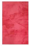 Smte Fluffy Warm soft Rug Carpet 1.4M X 2.0M Red With Keychain