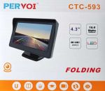 Pervoi 4.3 Inch Color Lcd Monitor - Compact And Portable Display With Vibrant Image Quality