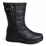 Ladies Rouge Ankle Boot Black - 9 Black