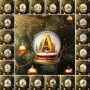 1pc Classic Acrylic Christmas Snow Globe Ornament With Alphabet Letters A-Z Hanging Snowman Figurine For Tree Decoration - Festive Holiday Globe For Thanksgiving &