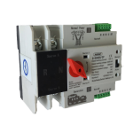 SJ066D Andowl Protection – Auto manual Change Over Switch. Din 2 Pole 230 Volts 63 Amps