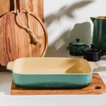 Casa Stoneware Lasagne Dish Moss
