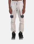Mellor Light Grey Cargo Pants - W40 L32 Grey