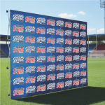Banner Wall Straight – Single Sided Print Complete Unit 3 X 2 25M