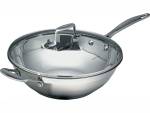 Scanpan Impact Wok With Lid 32CM