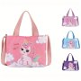 1PC Girl's Satchel Shoulder Bag Cute Cartoon Tote Bag Small Cloth Bag For Work Small Bag Lunch Sling Bag