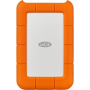 LaCie Rugged Usb-c 2TB Orange And Silver External Hard Drive STFR2000800
