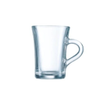 Clear Glass Mug Arc Tea Mug 230ML Tempered Set Of 6