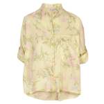 Peach Print Shirt - Lemon Free