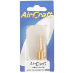 AirCraft Hose Tail Connector Brass 1 4"MX6MM 1PC