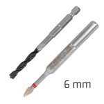 Alpen 2PC Porcelain C Protector & Concrete Drill Bit Set 6MM ALP30306