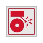 Fire Alarm Reflective Safety Sign FB05REF