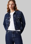 Calvin Klein Cropped 90'S Denim Jacket - Denim Medium