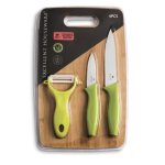 Clicks Knife Set With Bamboo Cutting Board