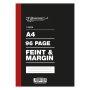 Freedom Stationery 1 Quire / 96 Pages A4 Counter Books F/m X 10