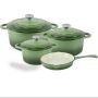 Choice 7-PIECE Enameled Cast Iron Cookware Set Nonstick Pots And Pans With Lids Dutch Ovens And Skillet For Everyday Cooking Oven And Stovetop
