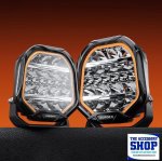 Aurora Firenova 7 Inch Driving Light With Drl Pair