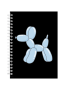 Blue Balloon Dog Gift Idea Writing Book Notepad Notebook A5 505
