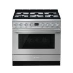 Smeg Cooker With Gas Hob – Stainless Steel
