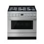 Smeg Cooker With Gas Hob – Stainless Steel