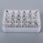 24PC Stainless Steel Icing Nozzles Set In Box