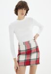 Plaid Skirt - Multi
