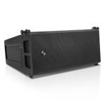 Sound Town Zethus Series Dual 6.5" Powered Line Array Speaker With Class-d Amplifier Dsp For Lounge Club Bar Theater Restaurant