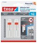 Tesa 77774-00002-00 Removable Adjustable Adhesive Nail For Picture Hanging On Wallpaper White