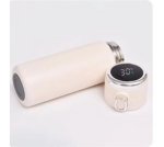 Solid Colour Smart Temperature Digital Display Stainless Steel Vacuum Flask