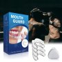 4PCS Transparent Eva Mouth Guard For Boxing Kickboxing Taekwondo Rugby Basketball Mma - Designed For Nighttime Wear