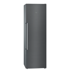 Siemens IQ500 Freestanding Freezer 186 X 60 Cm Brushed Black Steel Anti-fingerprint – GS36NAXEP