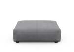 Sofa Seat - Leather - Dark Grey - 105CM X 84CM