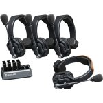 Hollyland Solidcom Se 4S 4-PERSON Full-duplex Single-ear Noise-canceling Headset Intercom System