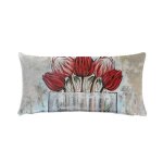 Protea Vase Oblong Luxury Scatter