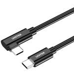 UNITEK VR Link Pro Cable 90 Degree Usb-c To C Cable Supports 5GPS & 60W - C14094ABK01