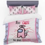 Among Us Girly Duvet Cover Set