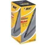 BIC Ultra Fine Crystal Ballpoint Pen Black Box Of 60 - 0.7MM F