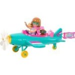 Chelsea Can Be Plane Doll And Playset With Accessories