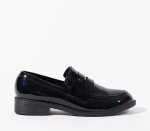 Flat Brogue - 8 Black