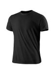 Men's Breathable Quick Dry Short Sleeve T-Shirt Men's Comfy Crew Neck Top For Summer Sport & Casual Wear