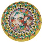 - Place Mats Set Of 4 Yellow Polka Friends