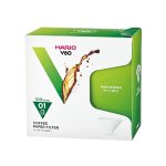 Hario V60 Coffee Dripper Paper Filters Box - 01 1-2 Cup Box Of 100
