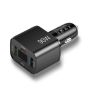 4-PORT Usb-c Car Charger QC4.0 PD3.0 Volt Display