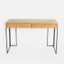 Copenhagen Exec Desk - Dark Oak