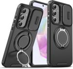 Magnetic Rotate Ring Phone Case Compatible With Samsung Galaxy A55