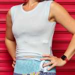 Bow-tie Tee Blue - Blue M