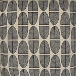Banana Leaf Black Table Runner
