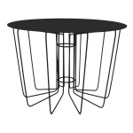 Nested Coffee Table - Sandpaper Black