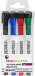 Whiteboard Markers Bullet Point Magnetic Cap - Wallet Of 4