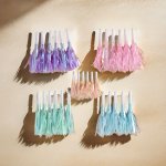 6-PACK Plastic Fringe Tassel Party Blowers For Confirmation Rock Theme Universal Holiday Celebrations And Cheer - No Electricity